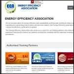 Screen shot of the ENERGY EFFICIENCY ASSOCIATION C.I.C website.