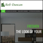 Screen shot of the BOB DUNCAN (PAINTERS & DECORATORS) LTD website.