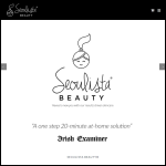 Screen shot of the Seoulista Beauty website.