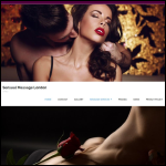 Screen shot of the Sensual Massage London 4 You website.