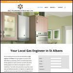 Screen shot of the 24-7 Plumbing & Heating St Albans website.