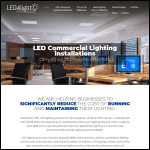 Screen shot of the Led4light Ltd website.