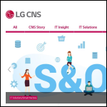 Screen shot of the Lg Cns Gb Ltd website.