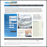 Screen shot of the Taxi Airports Transfer website.