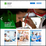 Screen shot of the British Society of Periodontology (BSP) website.