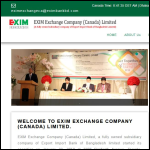 Screen shot of the THE COMPANY EXCHANGE Ltd website.