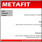 Screen shot of the MITAFIT LTD website.