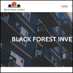 Screen shot of the BLACK FORREST INVESTMENTS Ltd website.