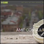 Screen shot of the AMF CONSULTANTS LTD website.