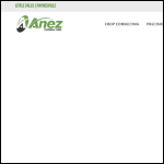 Screen shot of the ANEZ CONSULTANCY Ltd website.