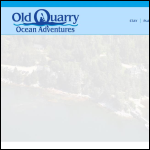 Screen shot of the OLD QUARRY website.