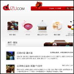 Screen shot of the AIZU Ltd website.