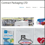 Screen shot of the Allgo Contract Packing Ltd website.