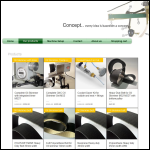 Screen shot of the CNC Oil Skimmers Ltd website.