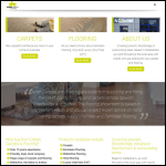 Screen shot of the Deben Carpets and Flooring website.