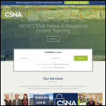 Screen shot of the Convenience Stores & Newsagents Association (CSNA) website.