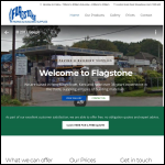 Screen shot of the Flagstone website.