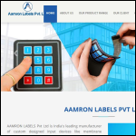 Screen shot of the AAMRON Ltd website.