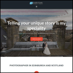 Screen shot of the Love Wedding Photos And Film website.