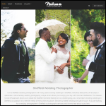 Screen shot of the Nathan M Photography website.