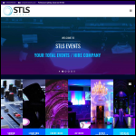 Screen shot of the STLS Events website.