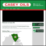 Screen shot of the Casey Oils Ltd website.