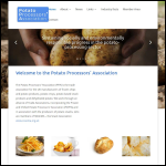 Screen shot of the Potato Processors Association (PPA) website.