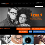 Screen shot of the IntelliSight Opticians website.