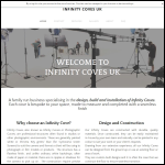 Screen shot of the Infinity Coves UK website.