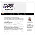 Screen shot of the Manchester BME Network website.
