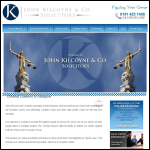 Screen shot of the John Kilcoyne & Co website.