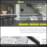 Screen shot of the Hatch Construction Ltd website.