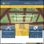 Screen shot of the Double Glazing Brighton website.