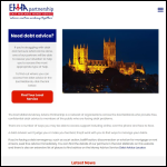 Screen shot of the East Midlands Money Advice - EMMA website.