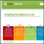 Screen shot of the Employment Plus Ltd website.