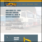 Screen shot of the JMW Grabs Ltd website.