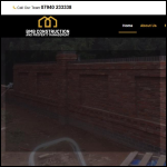 Screen shot of the BMB Construction and Property Management website.