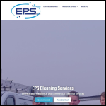 Screen shot of the EPS Cleaning Services website.