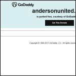 Screen shot of the Anderson United website.
