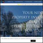 Screen shot of the Property Deal Packaging Ltd website.