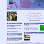 Screen shot of the Environmental Project Consulting Group website.