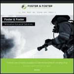 Screen shot of the Foster, SH & DJH website.