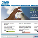 Screen shot of the AM Sensors Ltd website.