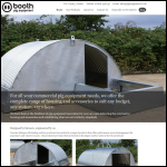Screen shot of the John Booth Engineering Ltd website.