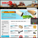 Screen shot of the Denleys website.