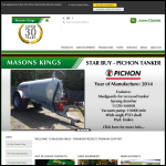 Screen shot of the Masons Kings website.