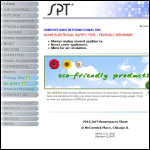 Screen shot of the SPT website.