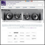 Screen shot of the SCV Distribution website.