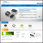 Screen shot of the LITE-ON Electronics (Europe) Ltd website.
