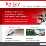 Screen shot of the Tenkay Electronics Ltd website.